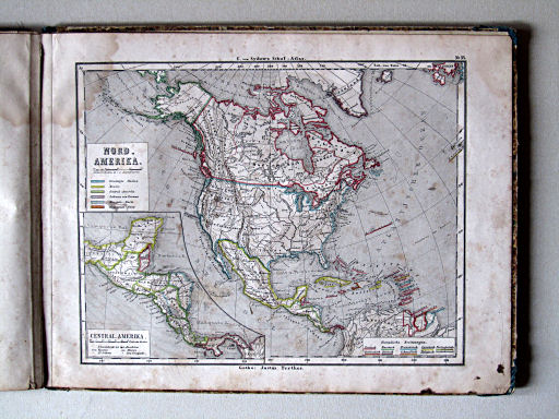 E. von Sydow's Schul-Atlas, 1856
33. Nord-Amerika