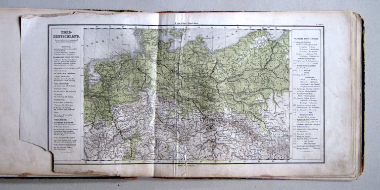 E. von Sydow's Schul-Atlas, 1867
11-12. Nord-Deutschland