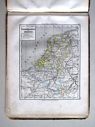 E. von Sydow's Schul-Atlas, 1867
19. Niederlande und Belgien