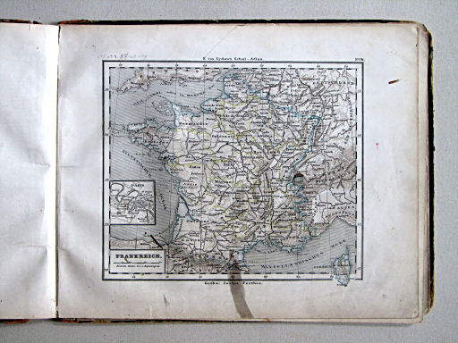 E. von Sydow's Schul-Atlas, 1867
21. Frankreich