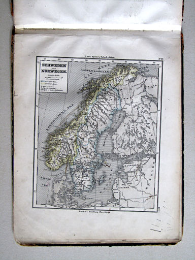 E. von Sydow's Schul-Atlas, 1867
27. Schweden und Norwegen