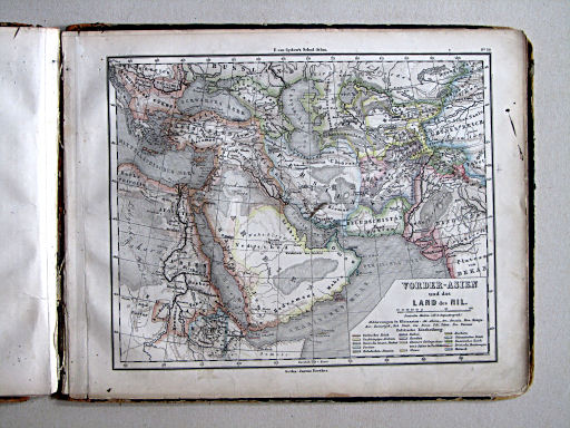 E. von Sydow's Schul-Atlas, 1867
30. Vorder-Asien und das Land des Nil