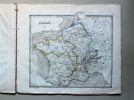 Reichard, Orbis terrarum antiquus (in usum juventutis), ca. 1861
4. Gallia