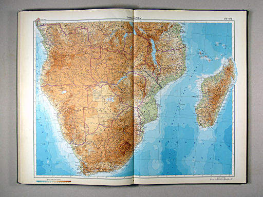 Атлас Мира / Atlas Mira (1967)
173-174. Южная Африка