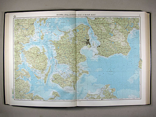 Морской Атлас I / Morskoj Atlas I
17. Проливы Зунд, Большой Бельт и Малый Бельт