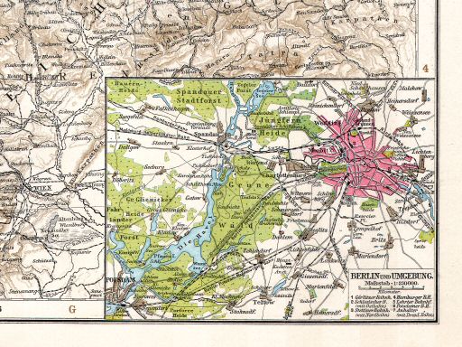 Andrees Handatlas 1887 (scan)
23a. Berlin und Umgebung.