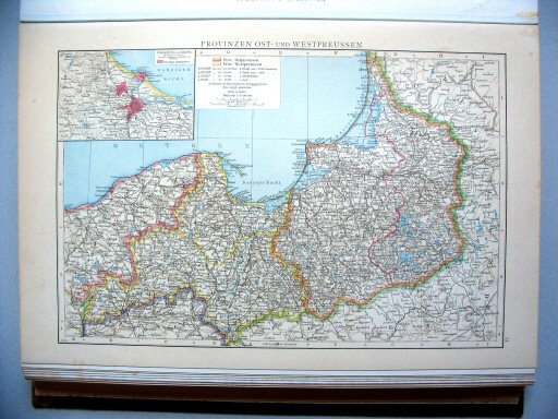 Andrees Handatlas 1887
33. Provinzen Ost- und Westpreussen.