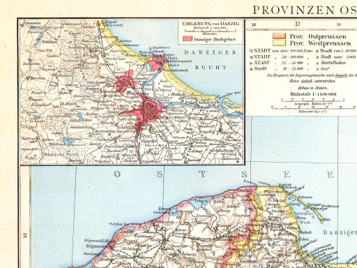 Andrees Handatlas 1887 (scan)
33a. Umgebung von Danzig.