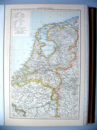 Andrees Handatlas 1887
41. Niederlande.