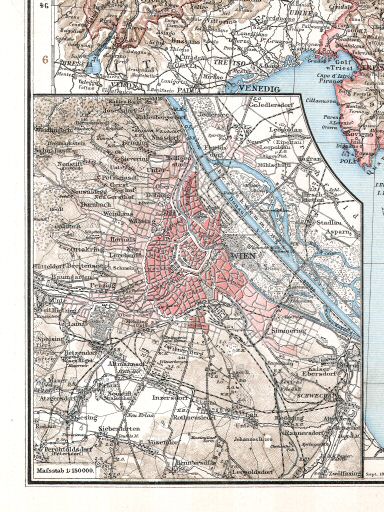 Andrees Handatlas 1887 (scan)
42a. Wien und Umgebung.