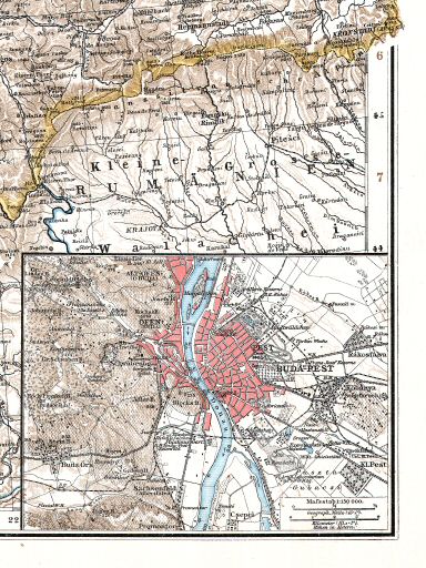 Andrees Handatlas 1887 (scan)
42a. Buda-Pest und Umgebung.