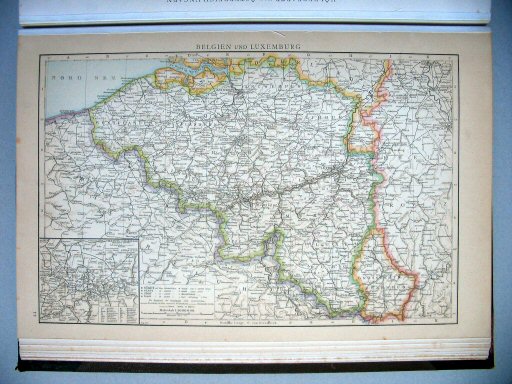 Andrees Handatlas 1887
44. Belgien und Luxemburg.