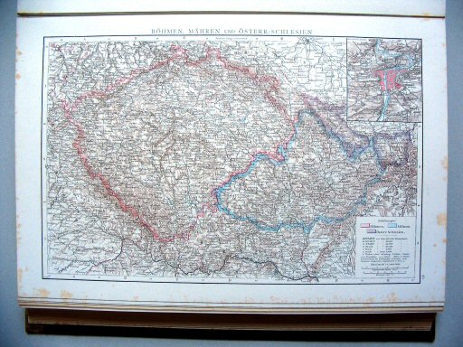 Andrees Handatlas 1887
49. Böhmen, Mähren und Österr.-Schlesien.