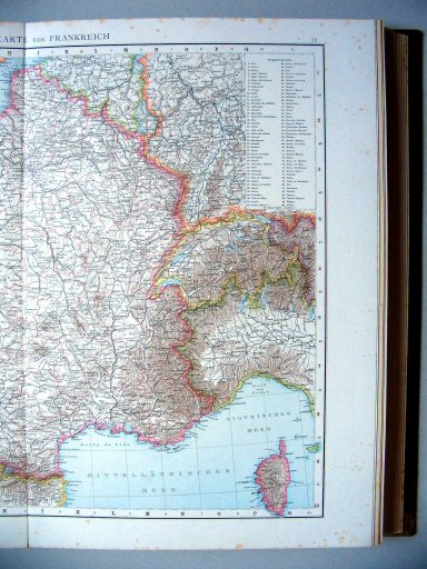 Andrees Handatlas 1887
54.55. Frankreich.