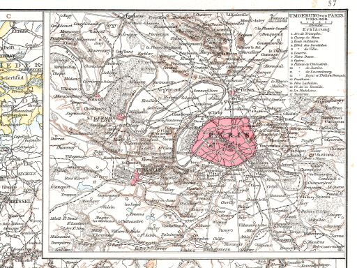 Andrees Handatlas 1887 (scan)
57a. Umgebung von Paris.