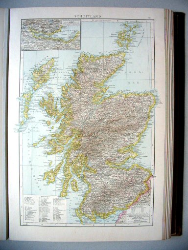 Andrees Handatlas 1887
69. Schottland.