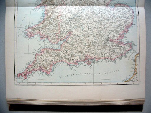 Andrees Handatlas 1887
70.71. England und Wales.