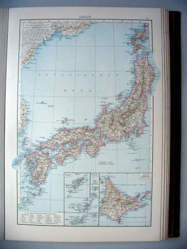 Andrees Handatlas 1887
89. Japan.