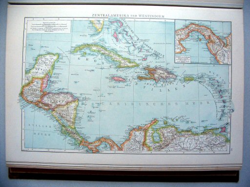 Andrees Handatlas 1887
93. Zentralamerika und Westindien.