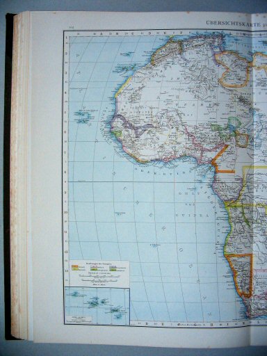 Andrees Handatlas 1887
102.103. Übersichtskarte von Afrika.