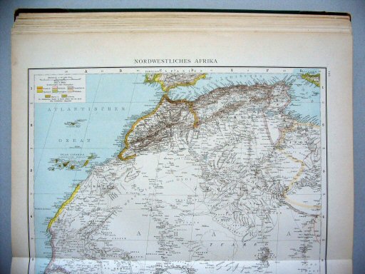 Andrees Handatlas 1890
106.107. Nordwestliches Afrika.