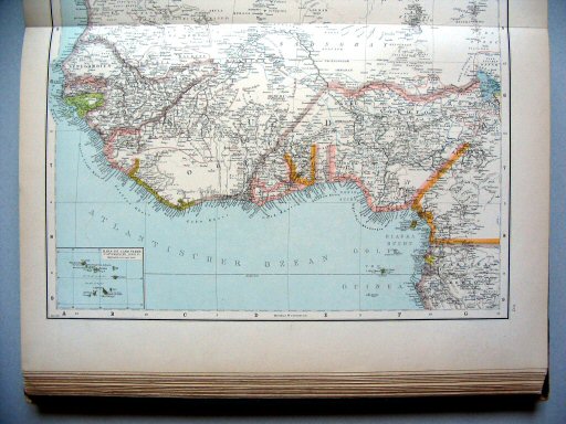 Andrees Handatlas 1890
106.107. Nordwestliches Afrika.