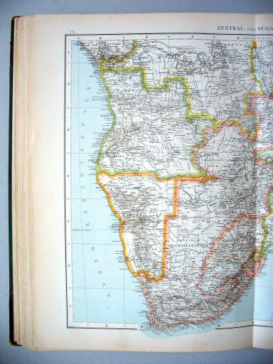 Andrees Handatlas 1890
114.115. Zentral- und Südafrika.