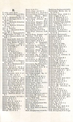 Prospectus Andrees Handatlas 1896
Register, pagina 3 / Index, page 3