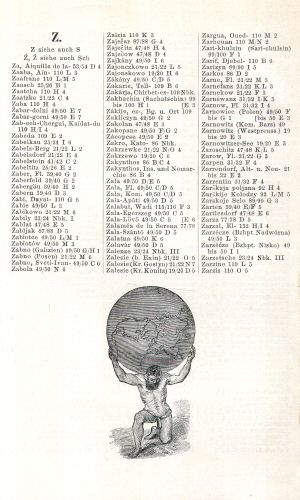 Prospectus Andrees Handatlas 1896
Register, pagina 4 / Index, page 4