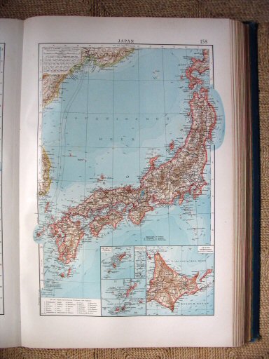 Andrees Handatlas 1906
Japan (kaart 158)