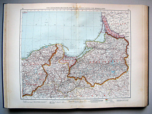 Andrees Handatlas 1937
19.20. Das östlichste Deutschland