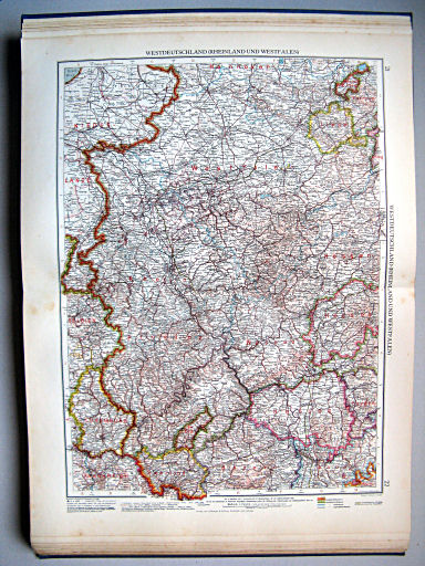 Andrees Handatlas 1937
21.22. Westdeutschland