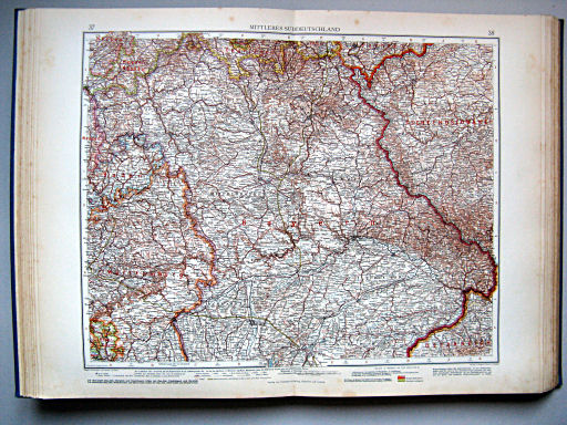 Andrees Handatlas 1937
37.38. Mittleres Süddeutschland