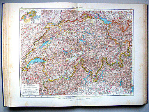 Andrees Handatlas 1937
42.43. Die Schweiz