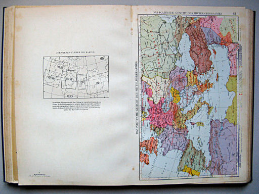 Andrees Handatlas 1937
62. Das politische Gesicht des Mittelmeerraumes