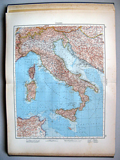 Andrees Handatlas 1937
65.66. Italien