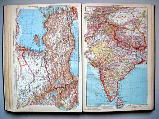 Andrees Handatlas 1937
75. Kleinasien
76. Vorderindien