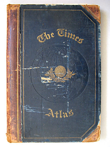 The Times Atlas 1900
Voorkant band / Front cover