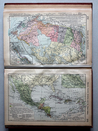 Shepherd, Historical Atlas, 1927
213. Mexico, Central America and the West Indies