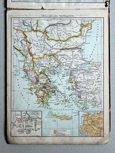 Putzgers Historischer Schul-Atlas, Österreich, 1887
4. Hellas und seine Nachbargebiete