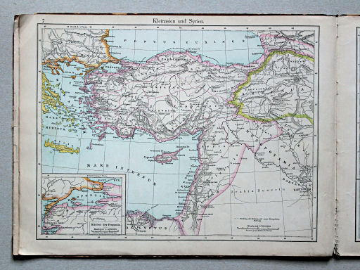 Putzgers Historischer Schul-Atlas, Österreich, 1887
7. Kleinasien und Syrien