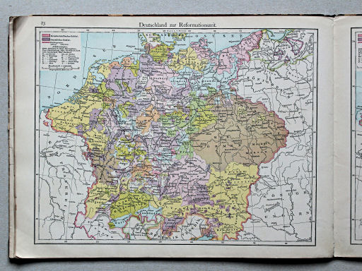 Putzgers Historischer Schul-Atlas, Österreich, 1887
23. Deutschland zur Reformationszeit