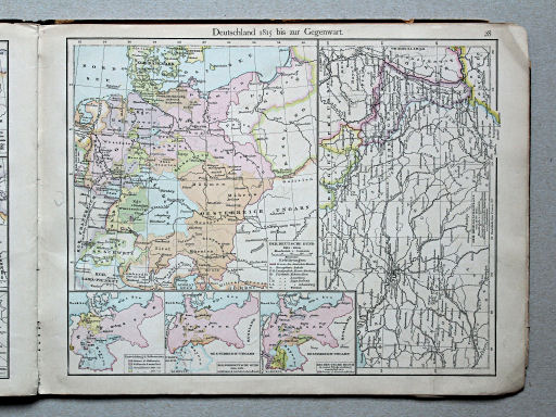 Putzgers Historischer Schul-Atlas, Österreich, 1887
28. Deutschland 1815 bis zur Gegenwart