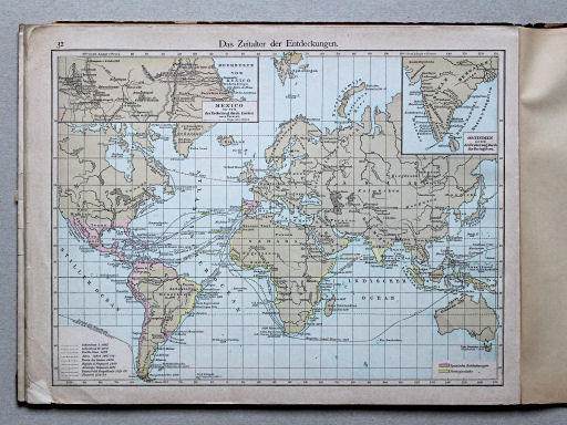 Putzgers Historischer Schul-Atlas, Österreich, 1887
32. Das Zeitalter der Entdeckungen