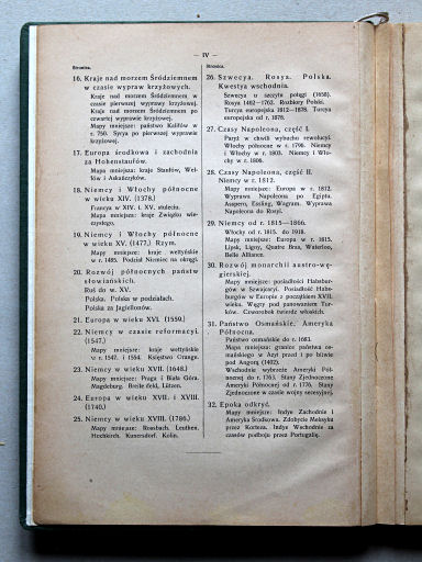 Putzgera Atlas historyczny, ca. 1927
Inhoudsopgave 2 / Table of contents 2