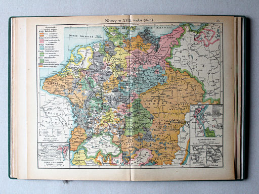 Putzgera Atlas historyczny, ca. 1927
23. Niemcy w XVII. wieku (1648)