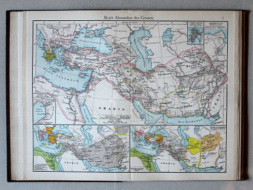 Putzgers Historischer Schul-Atlas, 1900
5. Reich Alexanders des Grossen