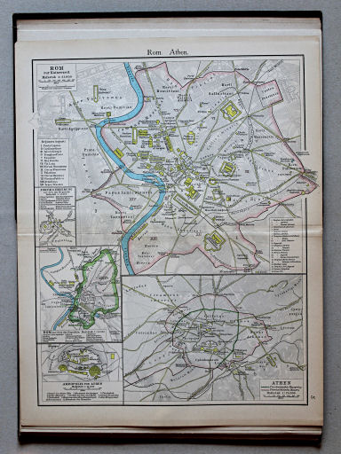 Putzgers Historischer Schul-Atlas, 1900
8. Rom. Athen