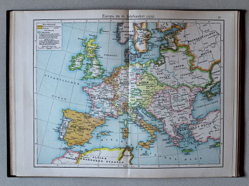 Putzgers Historischer Schul-Atlas, 1900
20. Europa im 16. Jahrhundert (1559)