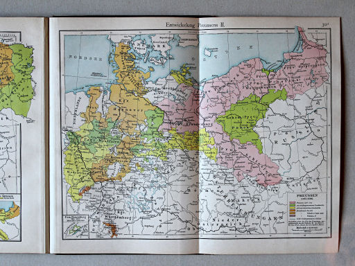 Putzgers Historischer Schul-Atlas, 1900
30a. Entwickelung Preussens II